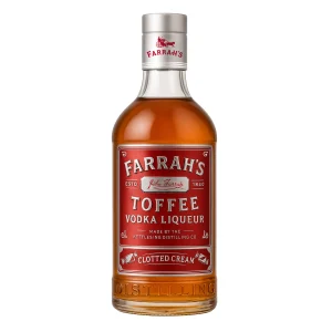 Farrah's Clotted Cream Toffee Vodka Liqueur 50cl