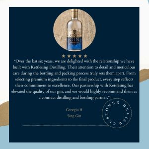 Kettlesing Distillery Testimonial